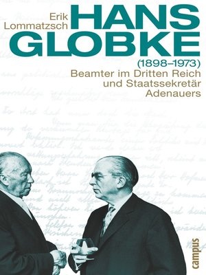 cover image of Hans Globke (1898-1973)